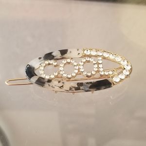 3/$30☘️Anthropologi  Acrylic Rhinestone Hair Clip New